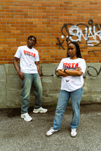 VISTA x Hoopville T-shirts (White)