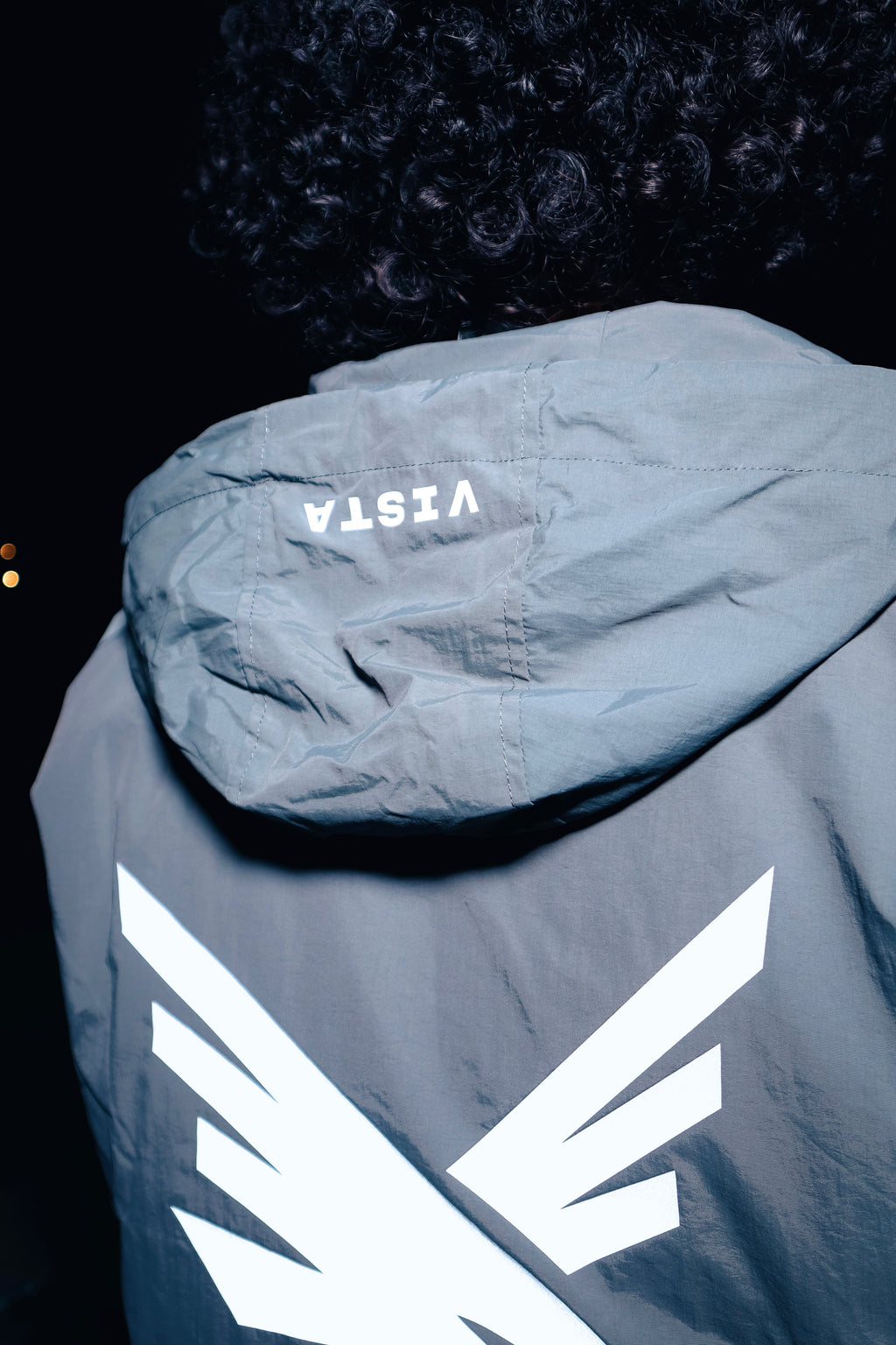 Asphalt Grey Lightweight Windbreaker Jacket V1